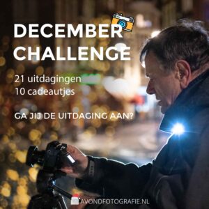 December Photo Challenge uitdaging